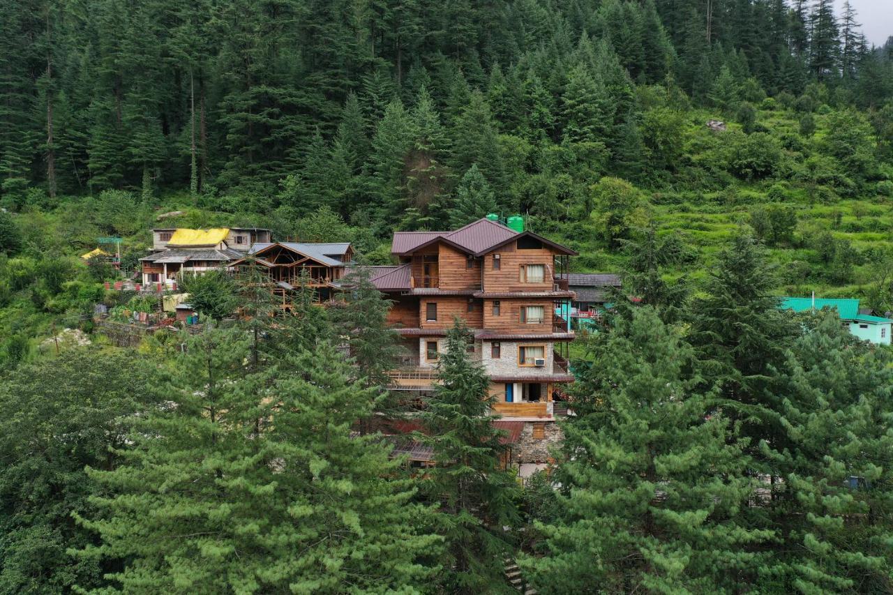 The Hillside Hotel Kasol Kültér fotó