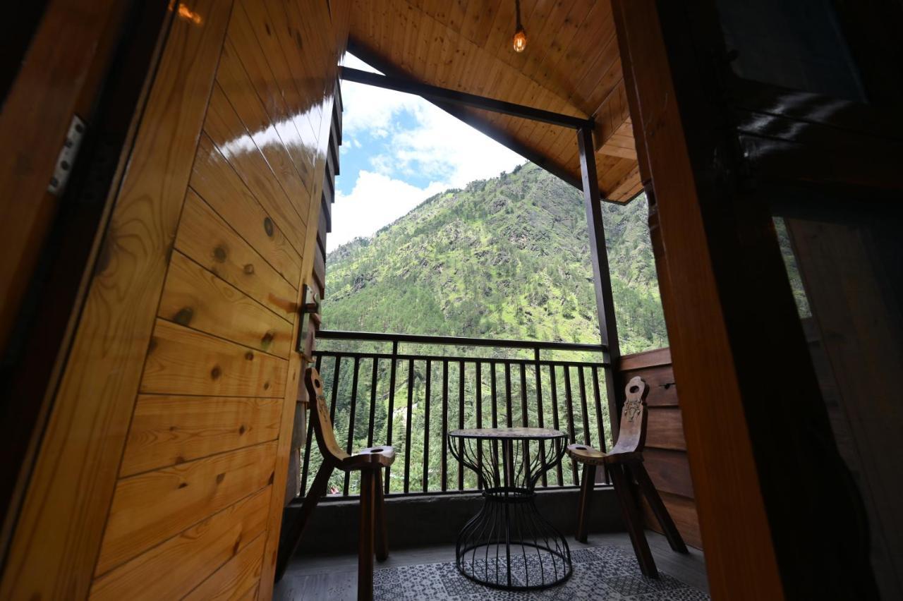 The Hillside Hotel Kasol Kültér fotó