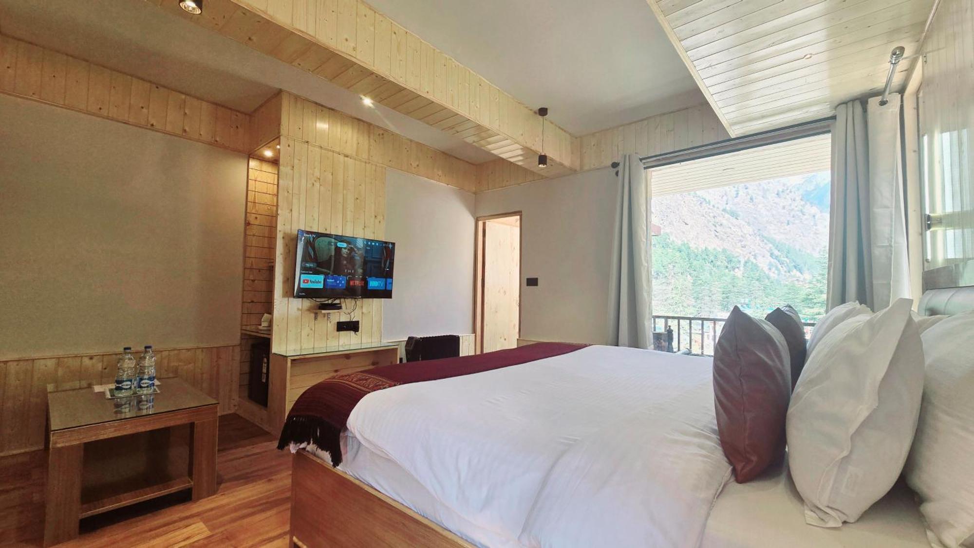 The Hillside Hotel Kasol Kültér fotó