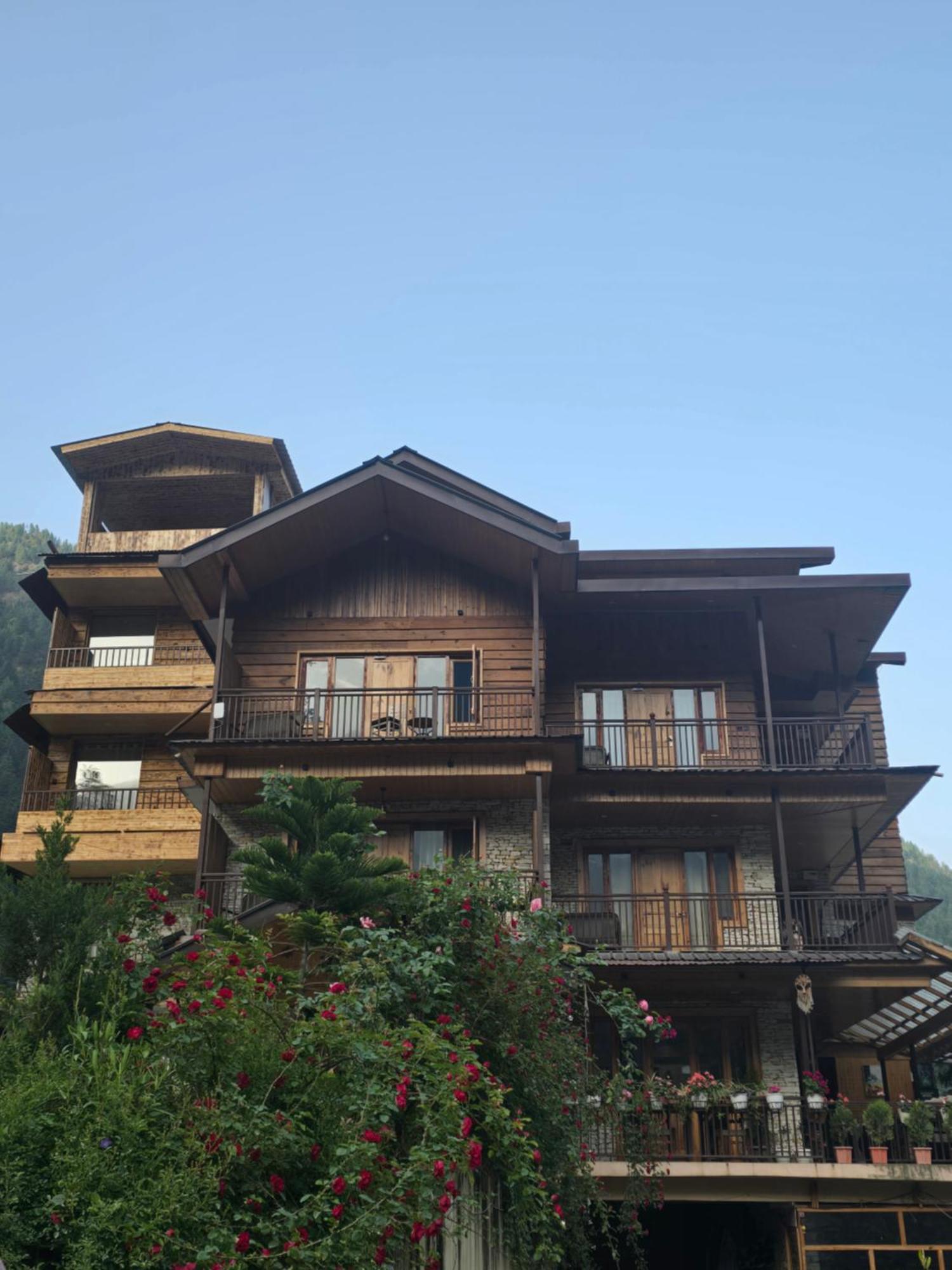 The Hillside Hotel Kasol Kültér fotó